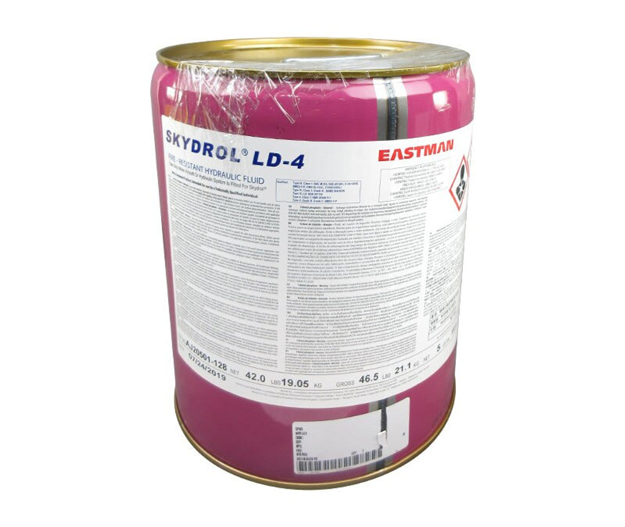 Skydrol® LD-4 Purple BMS3-11P, Type V, Grade B & C Spec Fire Resistant