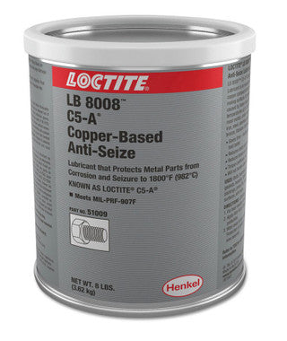 thumbnail image 2 of Loctite 51007 Copper Anti-Seize Lubricant – LB 8008 C5-A, 1 Oz Brush Top Bottle 2 of 6