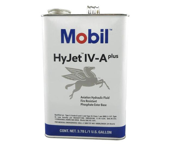 Exxon™ HyJet™ IV-A Plus Violet BMS 3-11P Type V, Grade B & C, Type IV, Class 1 Spec Hydraulic Fluid - Gallon Can