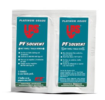 LPS 61410 PF Solvent - 2 Wipes Packet