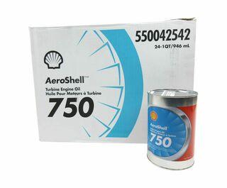 Synthetic Turbine Engine Oil: Aeroshell 750 - Quart Can