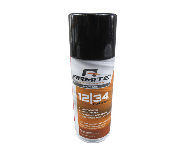 Armite MIL-PRF-81309H TYII CLII CO2 Amber 12|34 Miracle Formula Corrosion Preventive Compound - 11 oz Aerosol Can