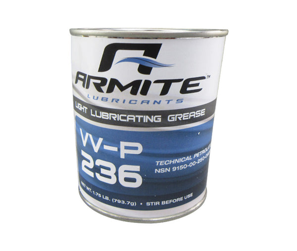 Armite VV-P-236A Reddish Technical Petrolatum Light Lubricating Grease - 1.75 lb Can