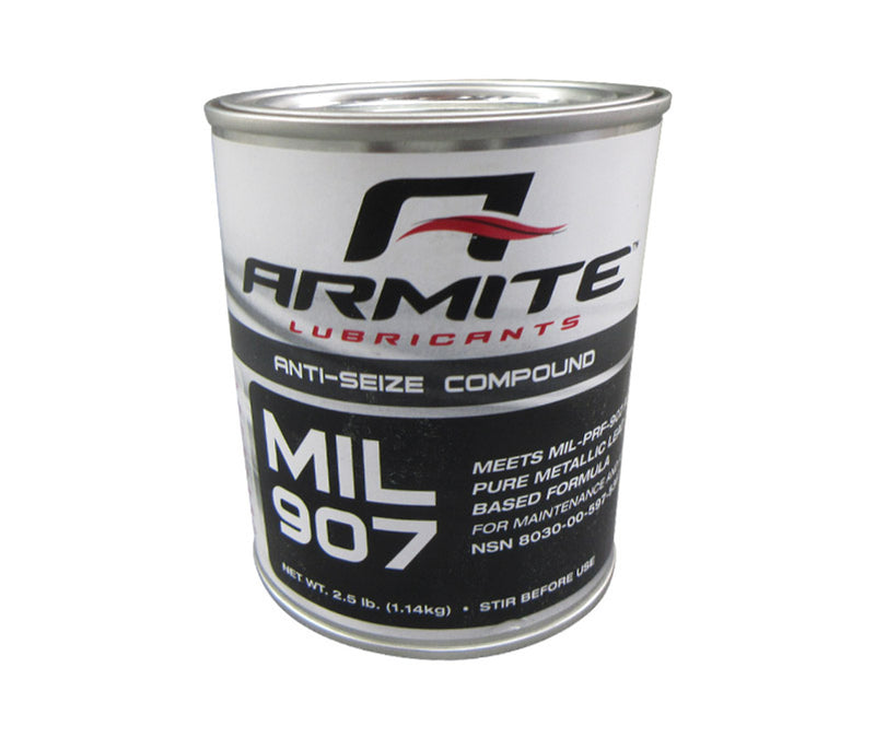 Armite MIL-PRF-907 Gray High-Temp Anti-Seize Compound - 2.5 lb Can