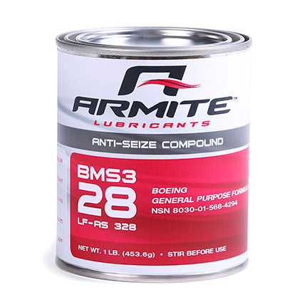 Armite BMS 3-28A (LF-AS 328) Gray General-Purpose Anti-Seize Compound - 1 lb Can