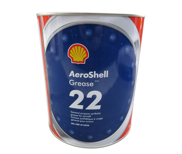 AeroShell Grease 22 Advanced General-Purpose Synthetic Aircraft Grease - 6.6 lb Can