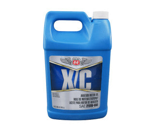 Phillips 66 X/C 25W-60 Multi-Grade Radial Engine Aircraft Oil - 4 Gallon/Case