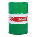 A 55 gallon drum of Castrol Brayco Micronic 889 Yellow dielectric coolant fluid.