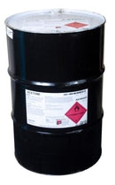 A 55-gallon drum of Acetone industrial solvent