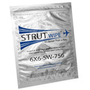 MIL-PRF-5606 Spec Red Petroleum Based Hydraulic StrutWipe - 6X6 Wipe