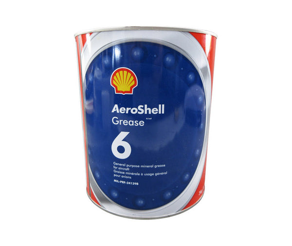 AeroShell Grease 6 General-Purpose Mineral Aircraft Grease - 6.6 lb Can