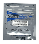 MIL-PRF-5606 Spec Red Petroleum Based Hydraulic StrutWipe - 9X9 Wipe