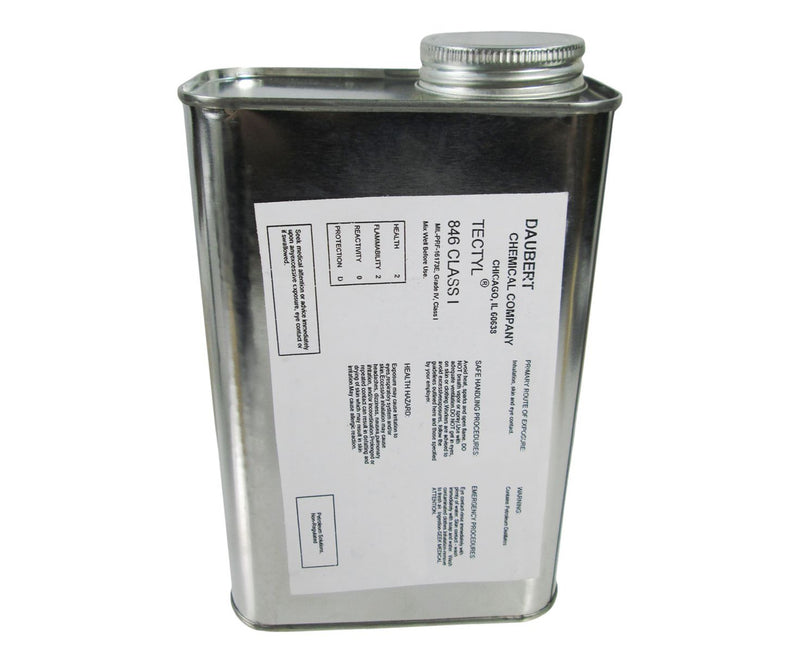 TECTYL 846 Class I Amber MIL-PRF-16173E Grade IV, Class I Spec Corrosion Prevention - Quart Can