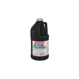 Henkel 28400 LOCTITE AA 3108 translucent Light-Cure Acrylic Adhesive - Liter (33.8 oz) Bottle