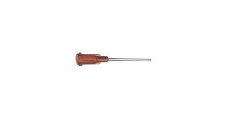 NEEDLE, 15GA 1", SS, AMBER 50PK