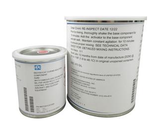 PPG Deft 99-GY-001 FS#36173 Flat Gray MIL-PRF-85285E Type IV, Class H Spec High-Solids Polyurethane Topcoat - 3:1 Gallon Kit