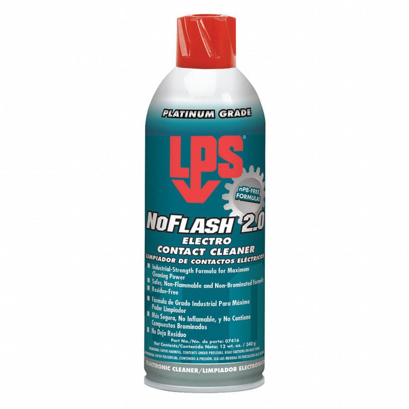 LPS® 07416 NoFlash® 2.0 Electro Contact Cleaner - 12 oz Aerosol Can