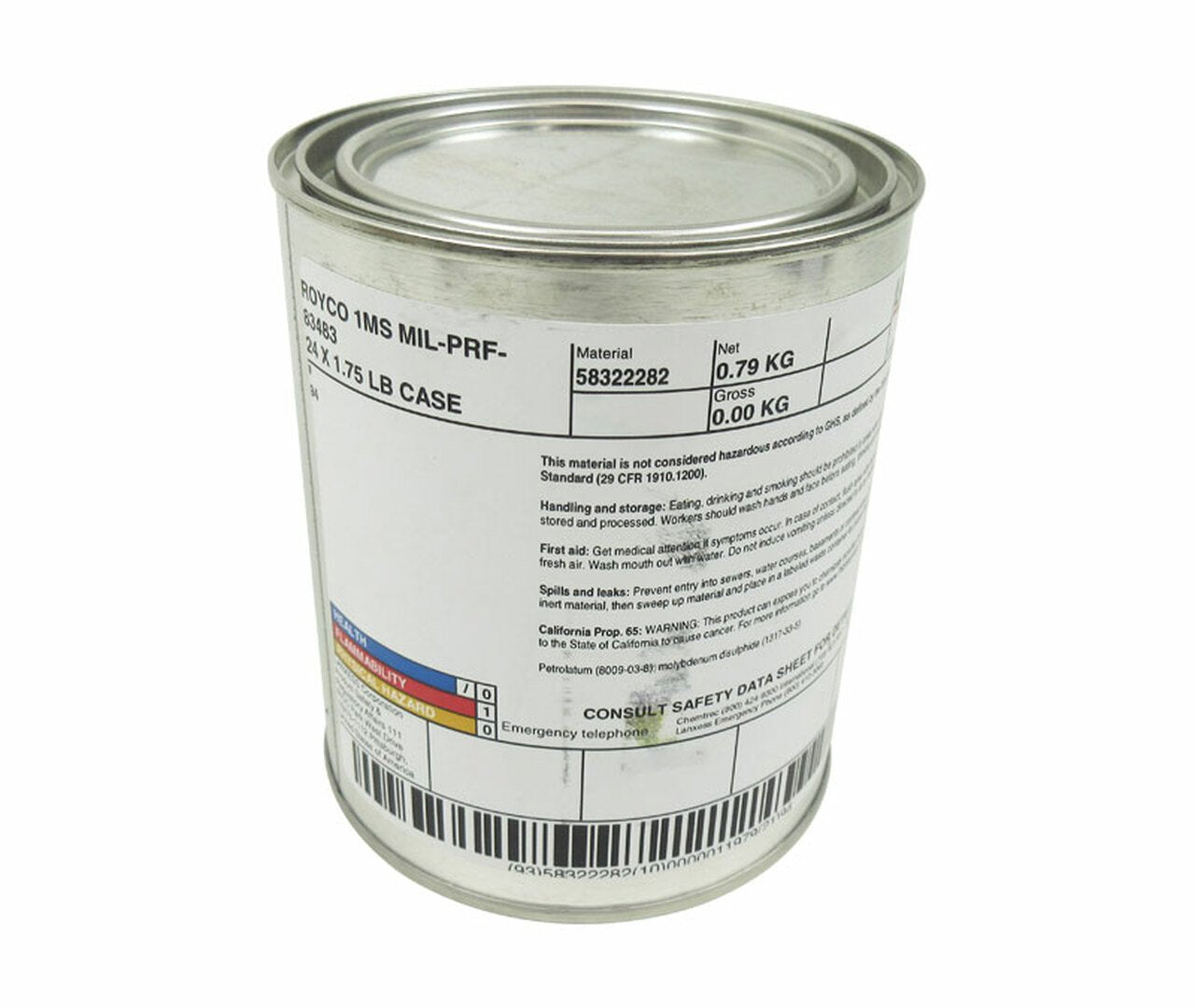 ROYCO® 1MS Black MIL-PRF-83483D MO2 High-Quality Anti-Seize Thread Com