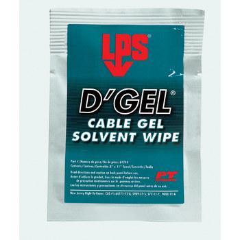 LPS D'Gel Cable Gel Solvent - Wipes