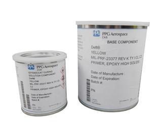 PPG Deft 02-Y-040C Yellow MIL-PRF-23377K TY I CL C2 Spec High-Solids Epoxy Primer - 3:1 Gallon Kit