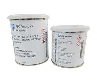 PPG Aerospace PR-1196 Tan BMS 5-81 Type II, Class 2 Spec Secondary Fuel Barrier Coating - Pint Kit