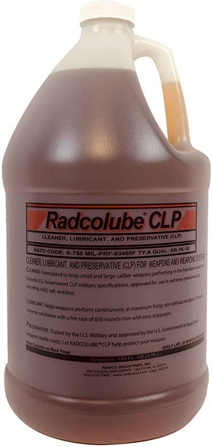 RADCOLUBE® CLP Transparent MIL-PRF-63460E Spec 3-in-1 Gun Oil - Gallon Jug