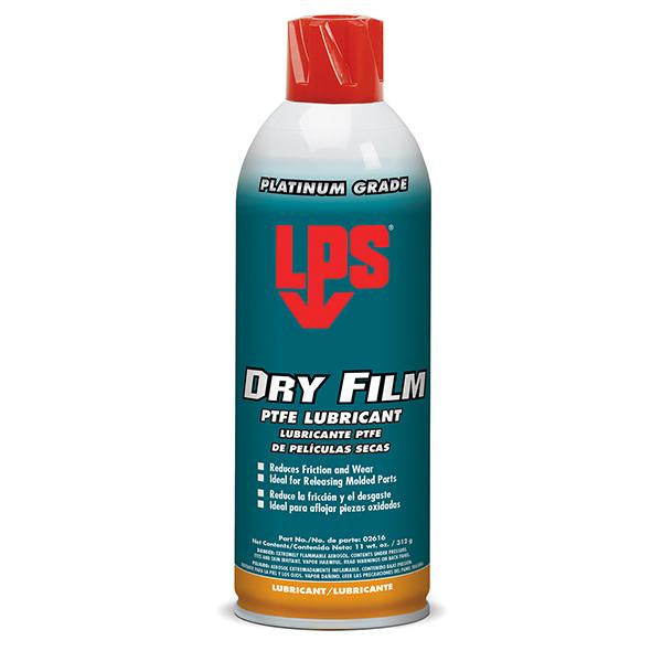 LPS® 02616 White PTFE Dry Film Lubricant - 12 oz Aerosol Can