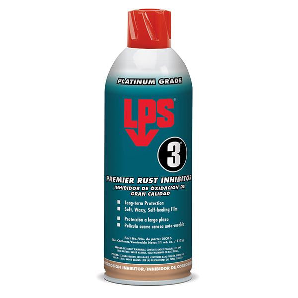LPS® 3 MIL-PRF-16173E Grade 2 Class I Brown Long-Term Premier Rust Inhibitor - 11oz Aerosol Can