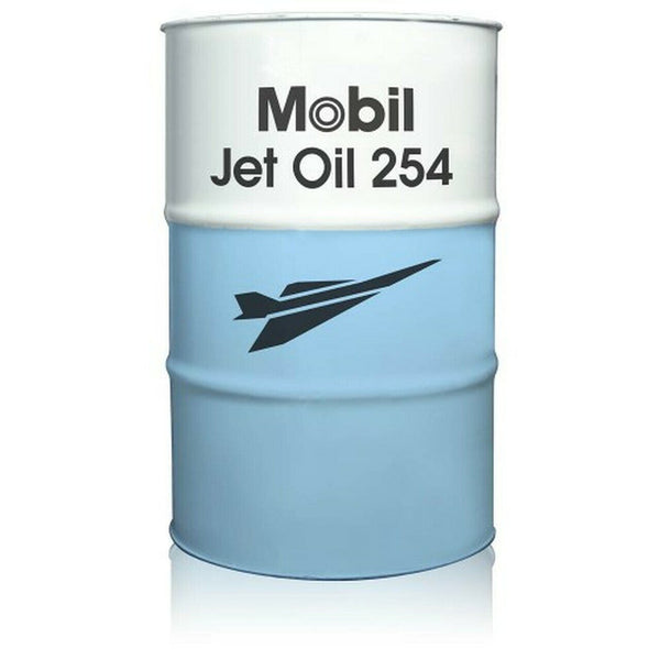 Mobil™ Jet™ Oil 254 MIL-PRF-23699 HTS Brown Synthetic Jet Engine Oil - 55 Gallon Drum