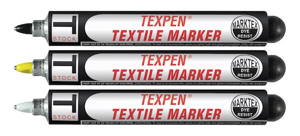 13080 TEXPEN Textile Marker - white