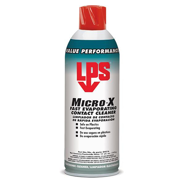 LPS Micro-X Fast Evaporating Contact Cleaner - AEROSOL