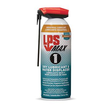 LPS® 90116 LPS MAX 1™ Light Brown Dry Lubricant & Water Displacer - 11 oz Aerosol Can