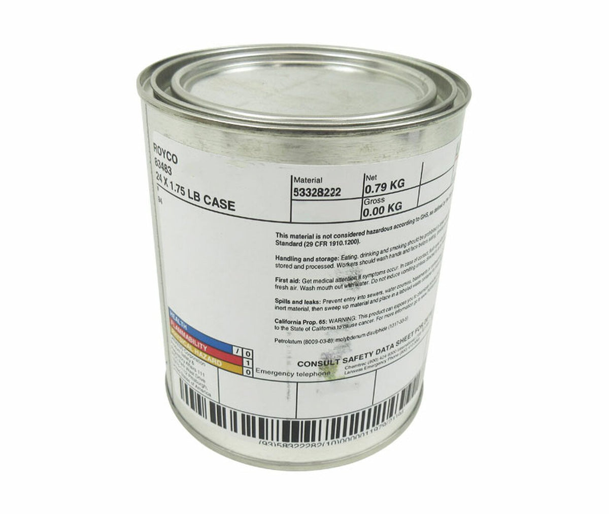 MIL-T-5544C and AMS-2518B Spec Anti-Seize Compound: Royco 44