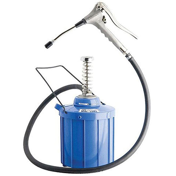 Portable Foot Operated Grease Pump – MINILUBE + 10LB container